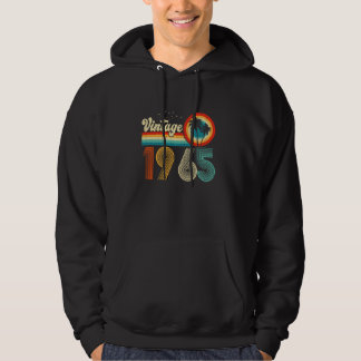 60 Jahre alt Vintage 1965 Retro 60. Geburtstag Män Hoodie