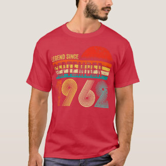 60 Jahre alte Geschenklee seit September 1962 60. T-Shirt