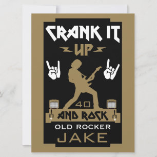 60 Jahre alte Rockers zum Geburtstag Karte