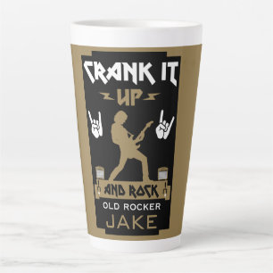 60 Jahre alte Rockers zum Geburtstag Milchtasse
