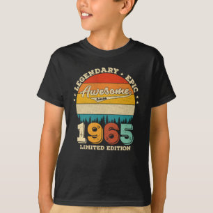 60 Jahre alter Tag 1965 Phantastisches 60. Geburts T-Shirt