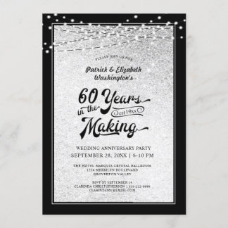 60 JAHRE IN DEN MAKING Lights Einladung