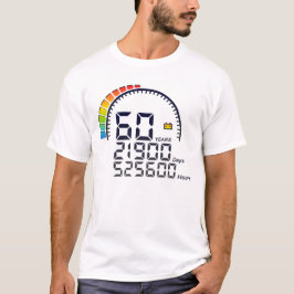 60 Jahre Jubiläumszähler T-Shirt