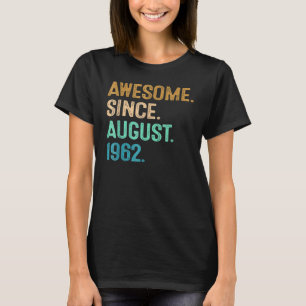 60 Jahre Phantastisch seit August 1962 60. Geburts T-Shirt