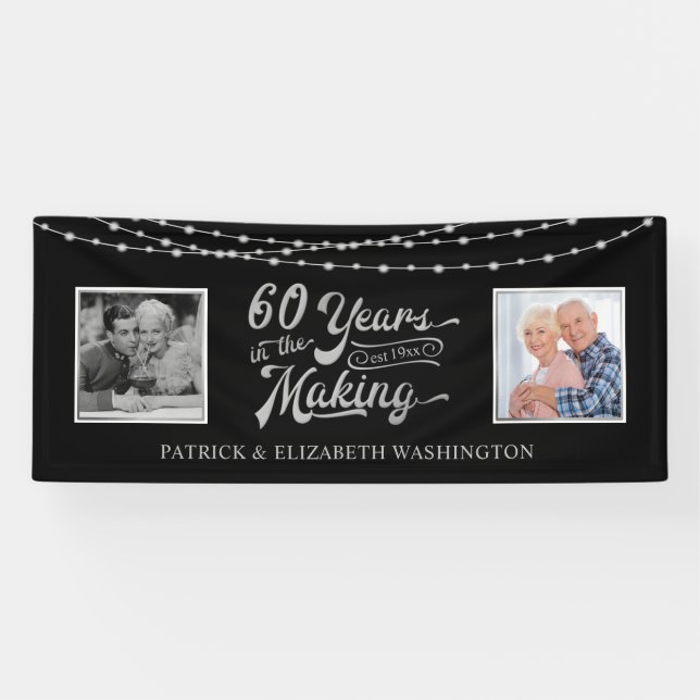 60 Jahre String Lights Then & Now Fotos Banner (Horizontal)