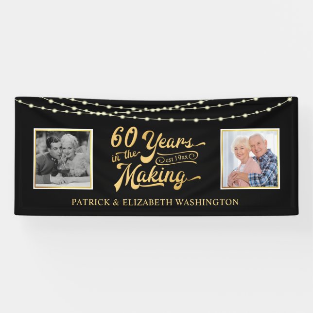 60 Jahre String Lights Then & Now Fotos Banner (Horizontal)