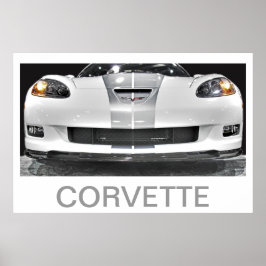 60. JAHRESCORVETTE POSTER