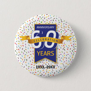 60. JAHRESdesign Button