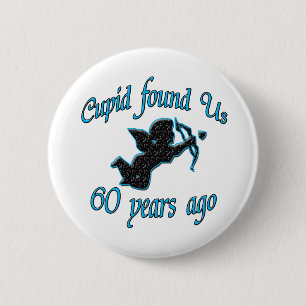 60. Jahrestag Button