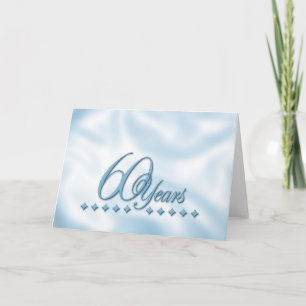 60. Jahrestag Karte