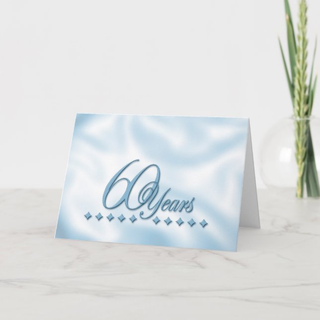 60. Jahrestag Karte (Vorderseite)