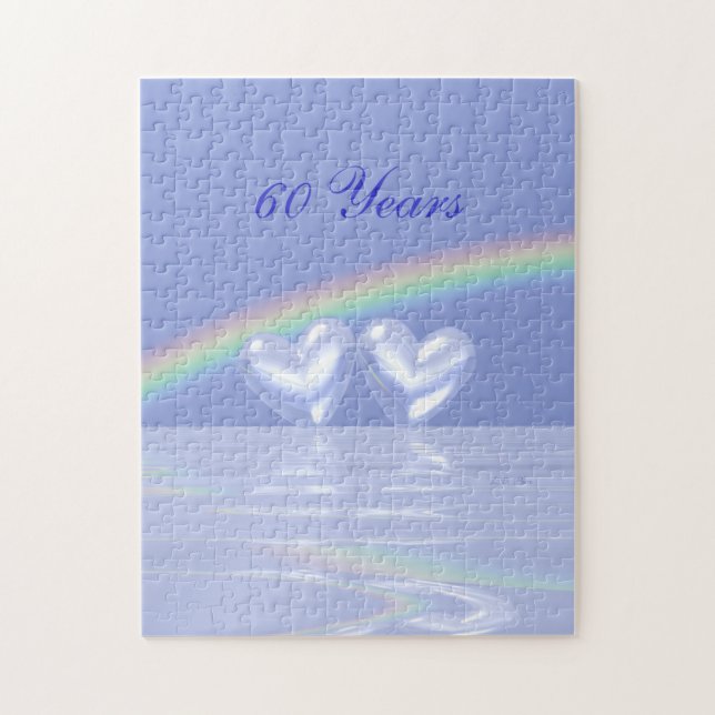 60. Jubiläum Diamond Hearts Puzzle (Vertikal)