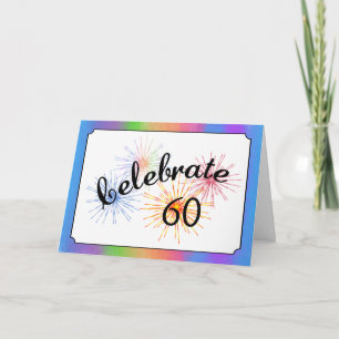 60. Jubiläumsfeier Karte