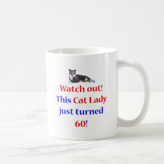 60 Katzen-Dame Kaffeetasse