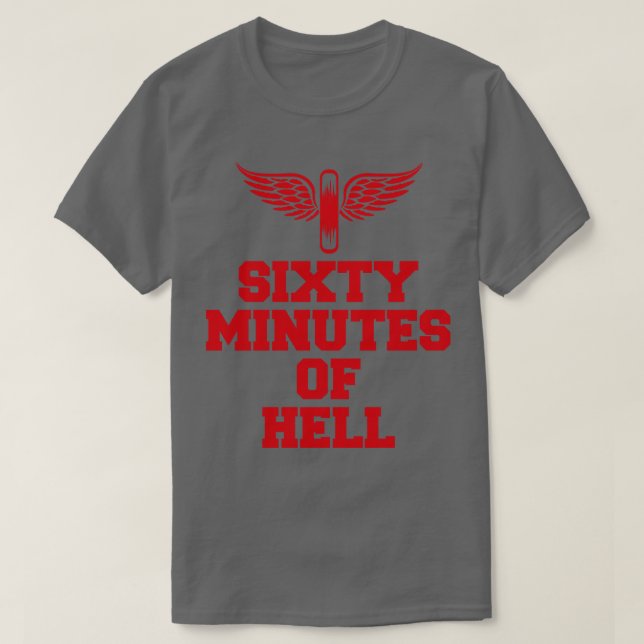60 MINUTEN HELL 1 T-Shirt (Design vorne)