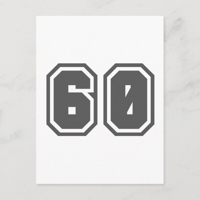 60 POSTKARTE (Vorderseite)