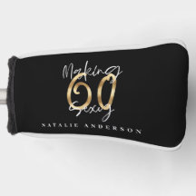 60 sehen gut aus Gold Geburtstagsfeier Golf