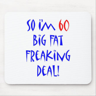60 so bin ich 60… mousepad