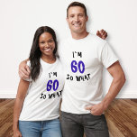 60 so was Funny Zitat 60. Geburtstagsparty T-Shirt<br><div class="desc">60 so was Funny Zitat 60. Geburtstag Party T - Shirt. Dieser T - Shirt ist eine humorvolle und spielerische Art, den 60. Geburtstag eines Mannes zu feiern. Das Shirt enthält ein witziges Zitat, das die Idee des Alterns verwirft und den Träger dazu anregt, ihr Alter mit Spaß zu verbinden....</div>