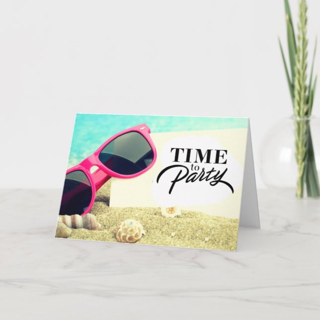 **60.** STRAND WÜNSCHT SICH FÜR SIE!!!! BIRTHDAY C KARTE (Vorderseite)