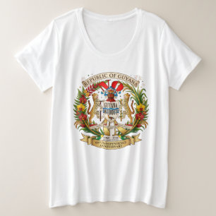 60. Unabhängigkeitstag der Republik Guyana Große Größe T-Shirt