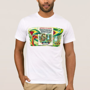 60. Unabhängigkeitstag der Republik Guyana T-Shirt