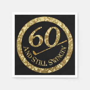 60 und immer noch Swingin' Napkins Serviette
