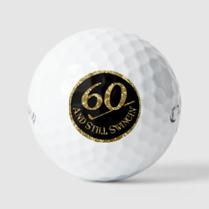 60 und immer noch Swingin'Golf Balls Golfball