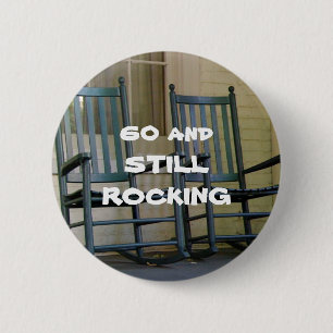 60 UND NOCH ROCKING-Taste Button