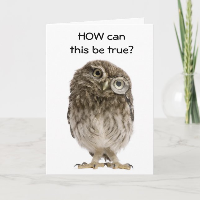 **60.** WAS DENKT, DASS U DIESE ALTE SEIN KANN? KARTE (Vorderseite)