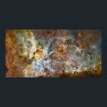 60"x30" Hubble - Carina Nebula Star Geburtspopster Poster<br><div class="desc">29566x14321 (490MB) TIFF-Datei aus NASA Hubbles Sicht auf den Nebel zeigt die Sterngeburt in einem neuen Detailniveau. Die fantasieähnliche Landschaft des Nebel wird durch die Wirkung von überfließenden Winden und die UV-Strahlung der Monstersterne, die diesen Inferno bewohnen, geformt. Dabei zersplittern diese Sterne das umliegende Material, das das letzte Überbleibsel der...</div>