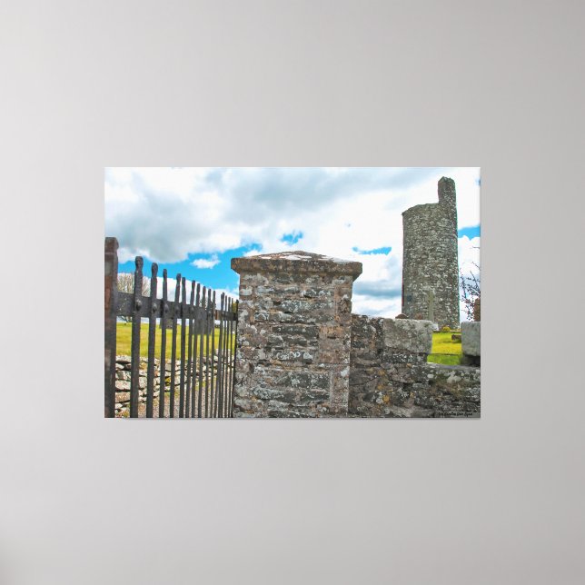 60" x40" Canvas Print Old Kilcullen, Kildare Leinwanddruck (Vorderseite)