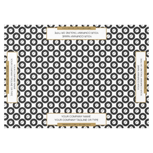 60 "x84" Messe Tablecloth Gold White Tischdecke (Vorderseite (Horizontal))