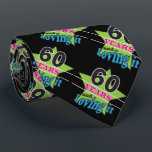 60 Years Old and Loving It 60th Birthday Krawatte<br><div class="desc">60 Years and Loving It Tie. In Fun gift for someone's 60th birthday. ⭐ 99 Prozent meiner Designs in my store are done in layers. This makes it easy for you to resize and move the graphics and text around so that it will fit each productly. ⭐ (Please be sure...</div>