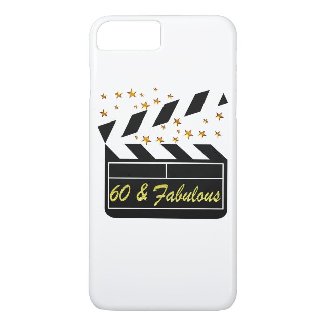 60 YR ALTER FILMSTAR Case-Mate iPhone HÜLLE (Rückseite)