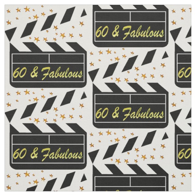 60 YR ALTER FILMSTAR STOFF (Muster)