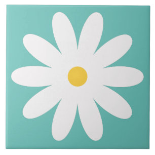 60er 70er Retro Blume Fliese