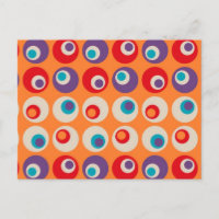 60er & 70er Retro Groovy Funky Muster