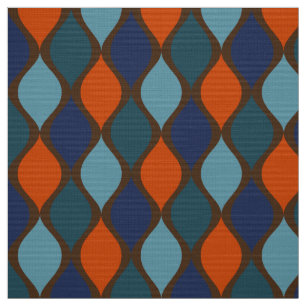 60er 70er Super Retro Farbpalette Stoff
