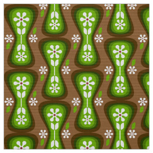 60er 70er yoni-Retro-Stoff Stoff