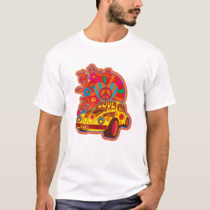 60er Blume Power T-Shirt