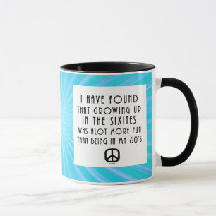 60er gegenüber 1960er 11oz tasse