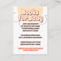 60er Hippie Party Babydusche - Bücher für Kinder