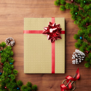 60er-Jahre Papiermuster Geschenkpapier