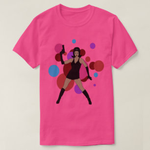 60er Jahre Spionagegirl T-Shirt
