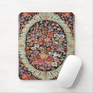 60er Jahre Vintage Persischer Türkischer Blumen Bl Mousepad