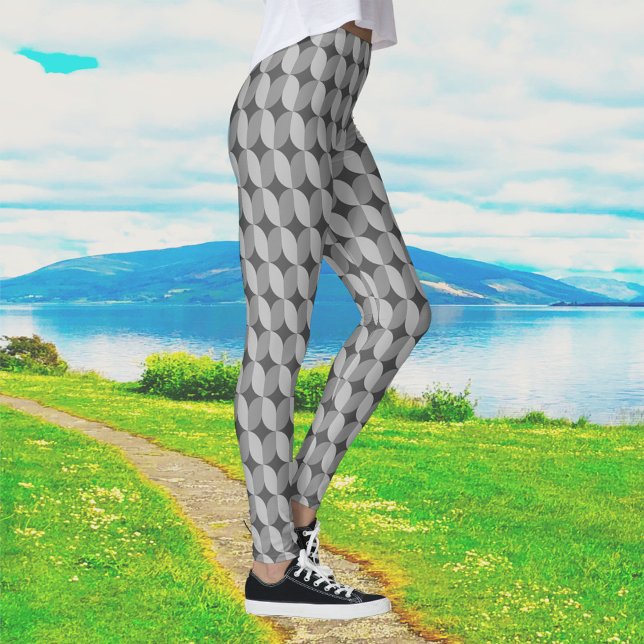 60er Mono Gemusterte Leggings (Von Creator hochgeladen)