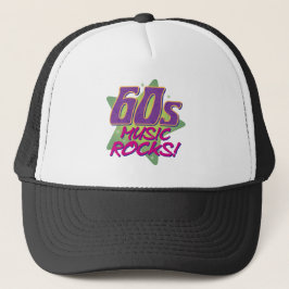 60er Music Rocks! Truckerkappe