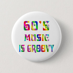60er Musik Button