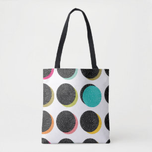 60er Polka Dots: Dekorativer Vintager Cheer.